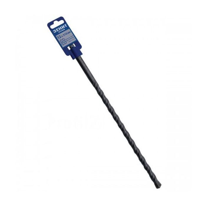 Бур Зеніт "ПРОФІ" SDS-Plus 12х310 мм, спіраль 4S (20012310)