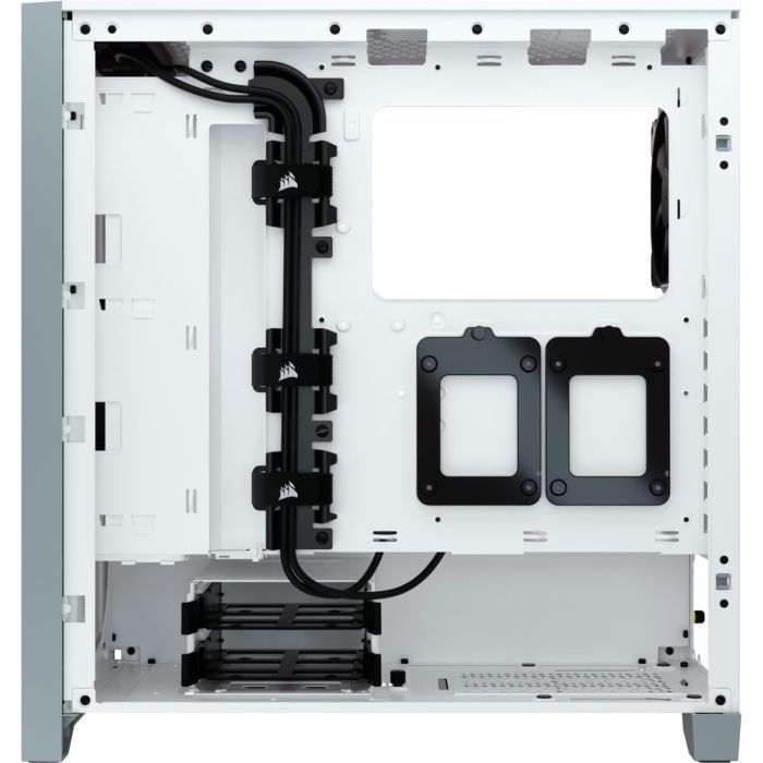 Корпус Corsair 4000D AIRFLOW Tempered Glass White (CC-9011201-WW) изображение 4