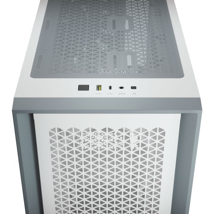 Корпус Corsair 4000D AIRFLOW Tempered Glass White (CC-9011201-WW) изображение 5