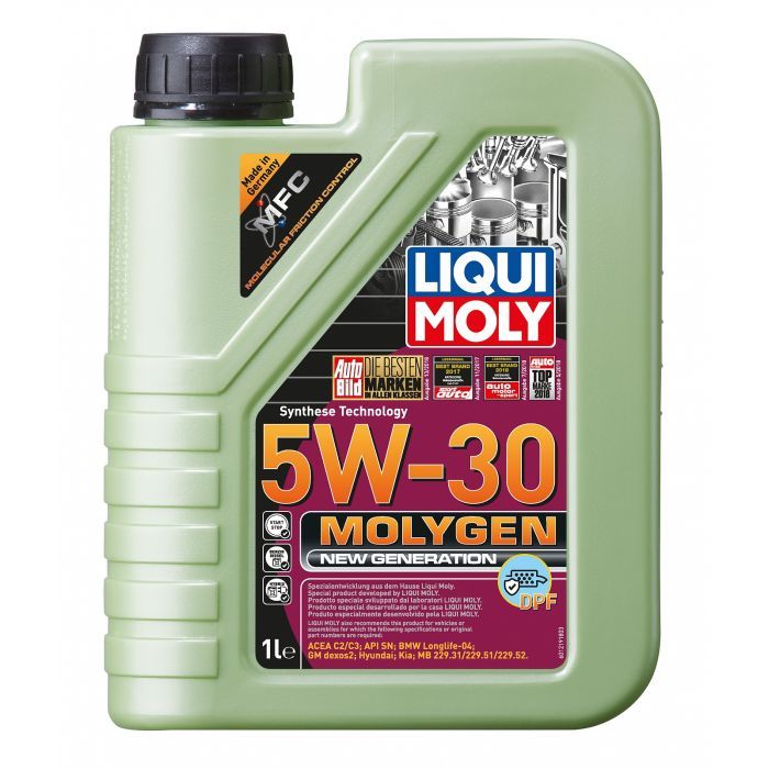 Моторное масло Liqui Moly Molygen New Generation DPF 5W-30 4л (LQ 21225)