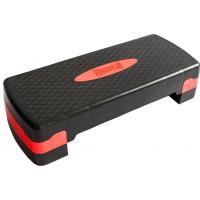 Фото - Степ-платформа PowerPlay   4328 2 рівні 10-15 см Black/Red Black/R (PP4328(2)