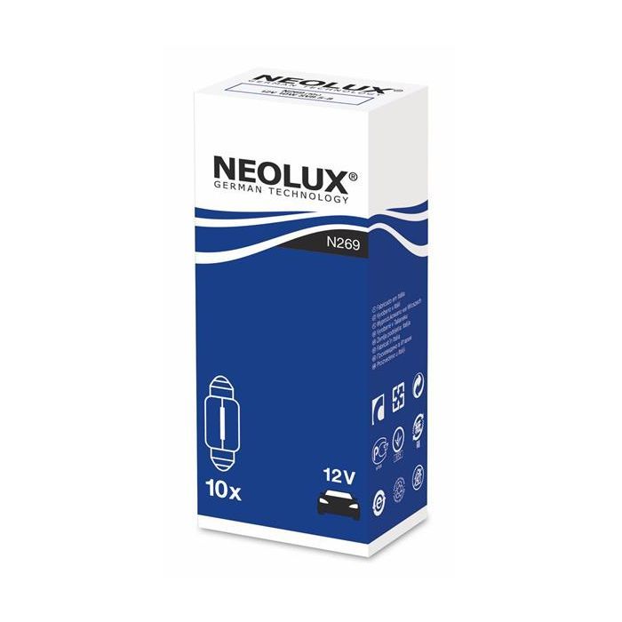 Автолампа Neolux 10W (N269) изображение 2