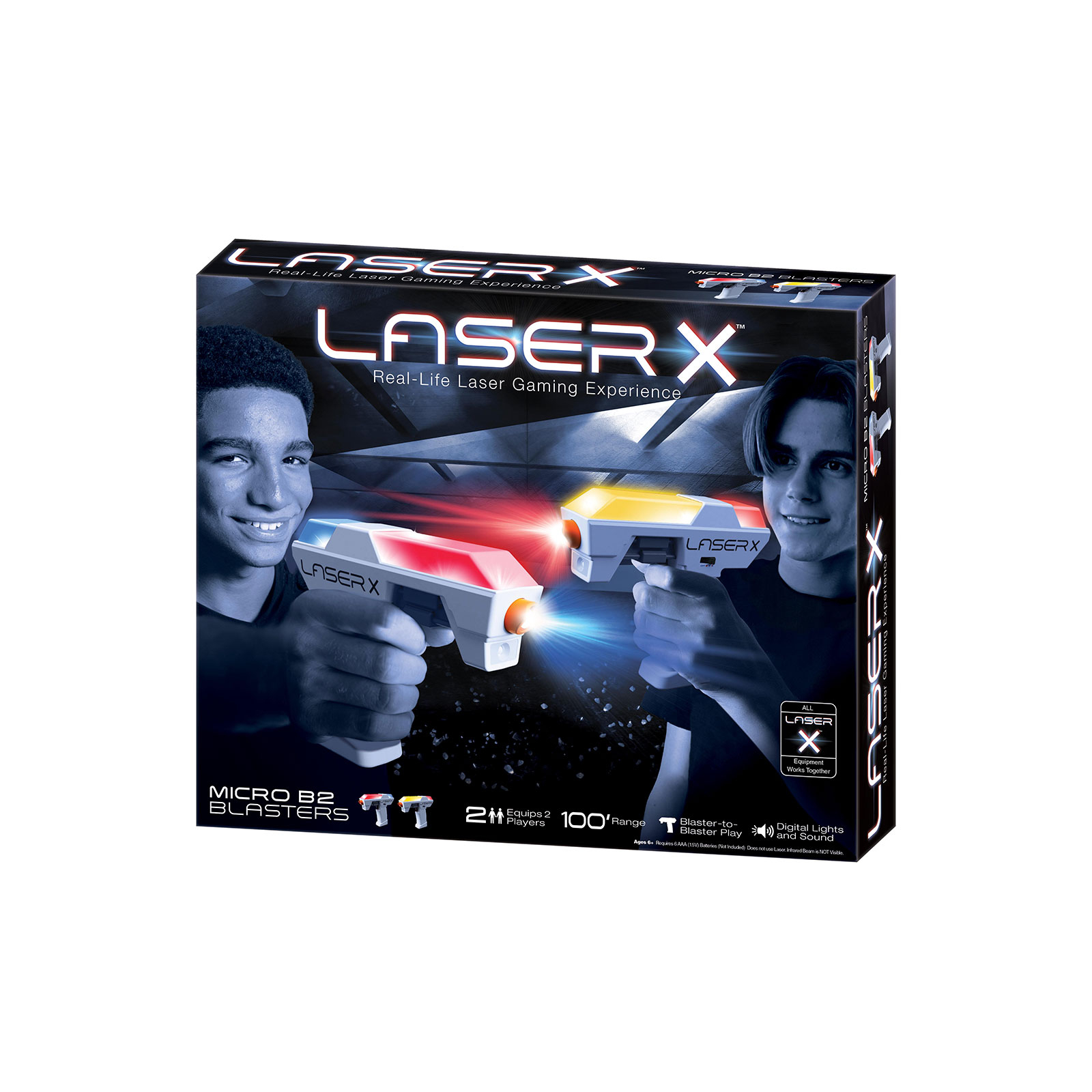 Іграшкова зброя Laser X для лазерних боїв Micro для двох гравців (87906) зображення 5