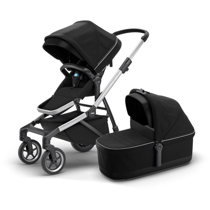Коляска Thule 2 в 1 Sleek с люлькой Midnight Black (TH 11000007)