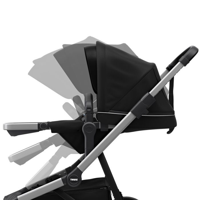 Коляска Thule 2 в 1 Sleek с люлькой Midnight Black (TH 11000007) изображение 6