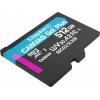 Карта памяти Kingston 512GB microSDXC class 10 UHS-I/U3 Canvas Go Plus (SDCG3/512GBSP) изображение 4