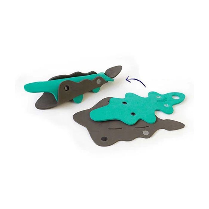 Іграшка для ванної QUUT 3D Крокодили (171102) зображення 4