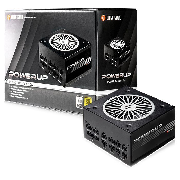 Блок питания Chieftronic 550W PowerUP Gold (GPX-550FC) изображение 8