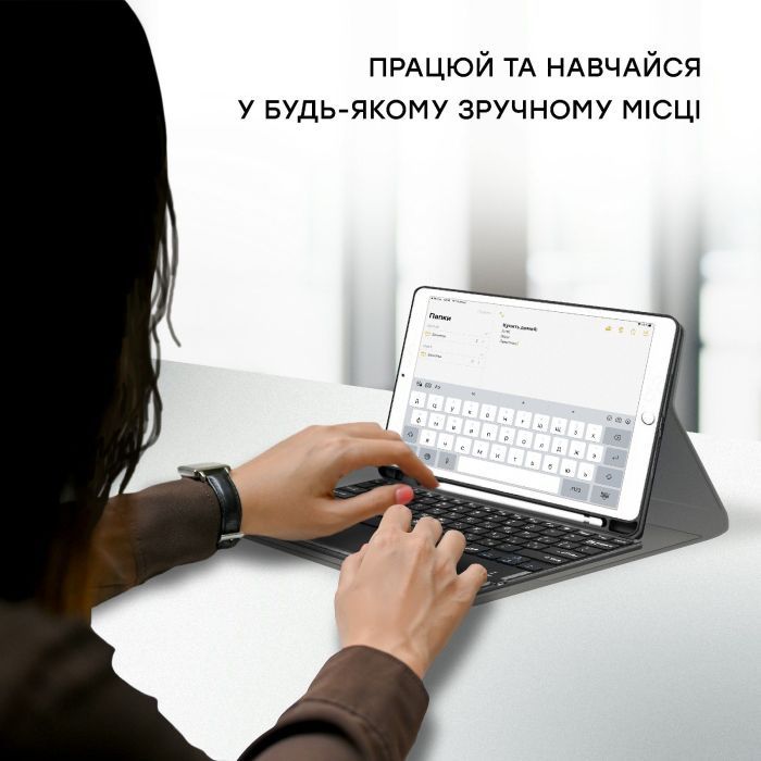Чехол для планшета AirOn Premium iPad Air 4 10.9" Bluetooth keyboard touchpad (4822352781051) изображение 10