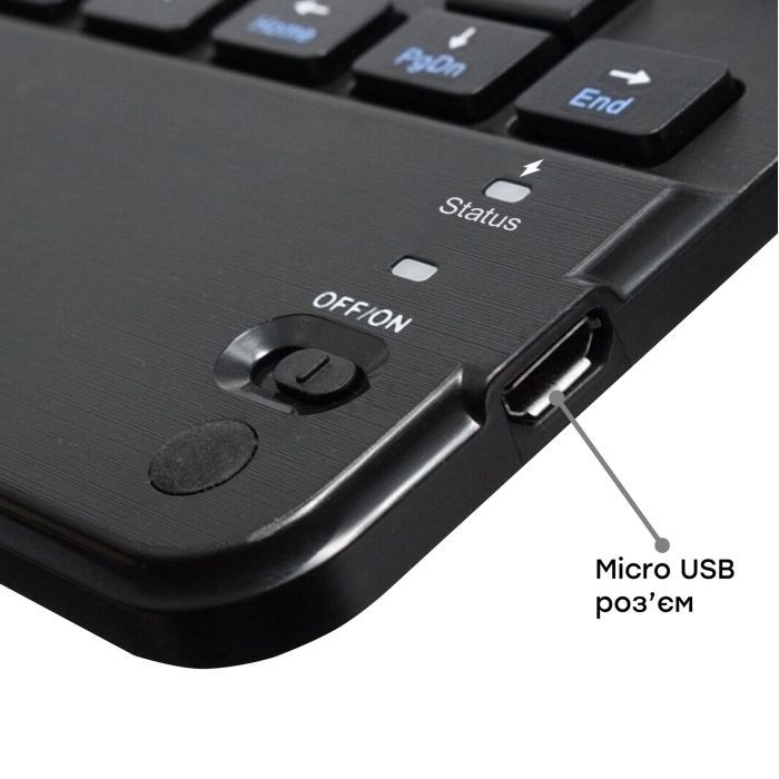 Чехол для планшета AirOn Premium iPad Air 4 10.9" Bluetooth keyboard touchpad (4822352781051) изображение 3