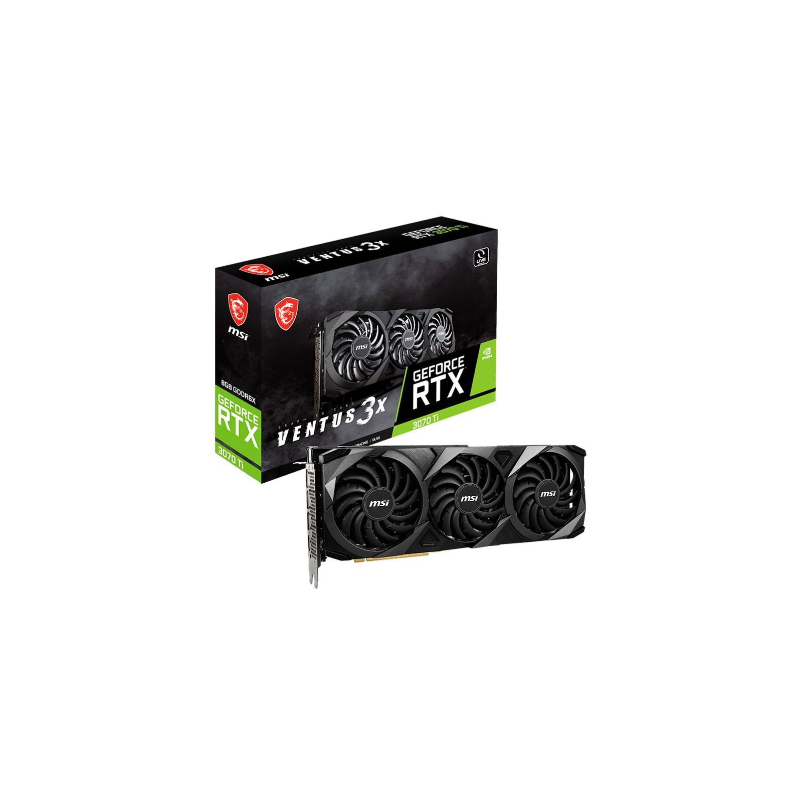 ᐈ Купить видеокарту MSI GeForce RTX3070 Ti 8Gb VENTUS 3X OC (RTX