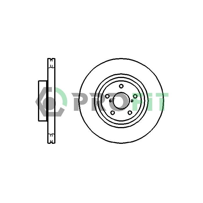 Тормозной диск Profit 5010-1175