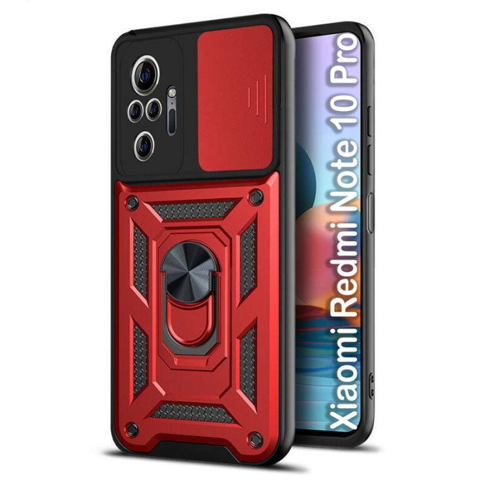 Чехол для мобильного телефона BeCover Military Xiaomi Redmi Note 10 Pro Red (706133)