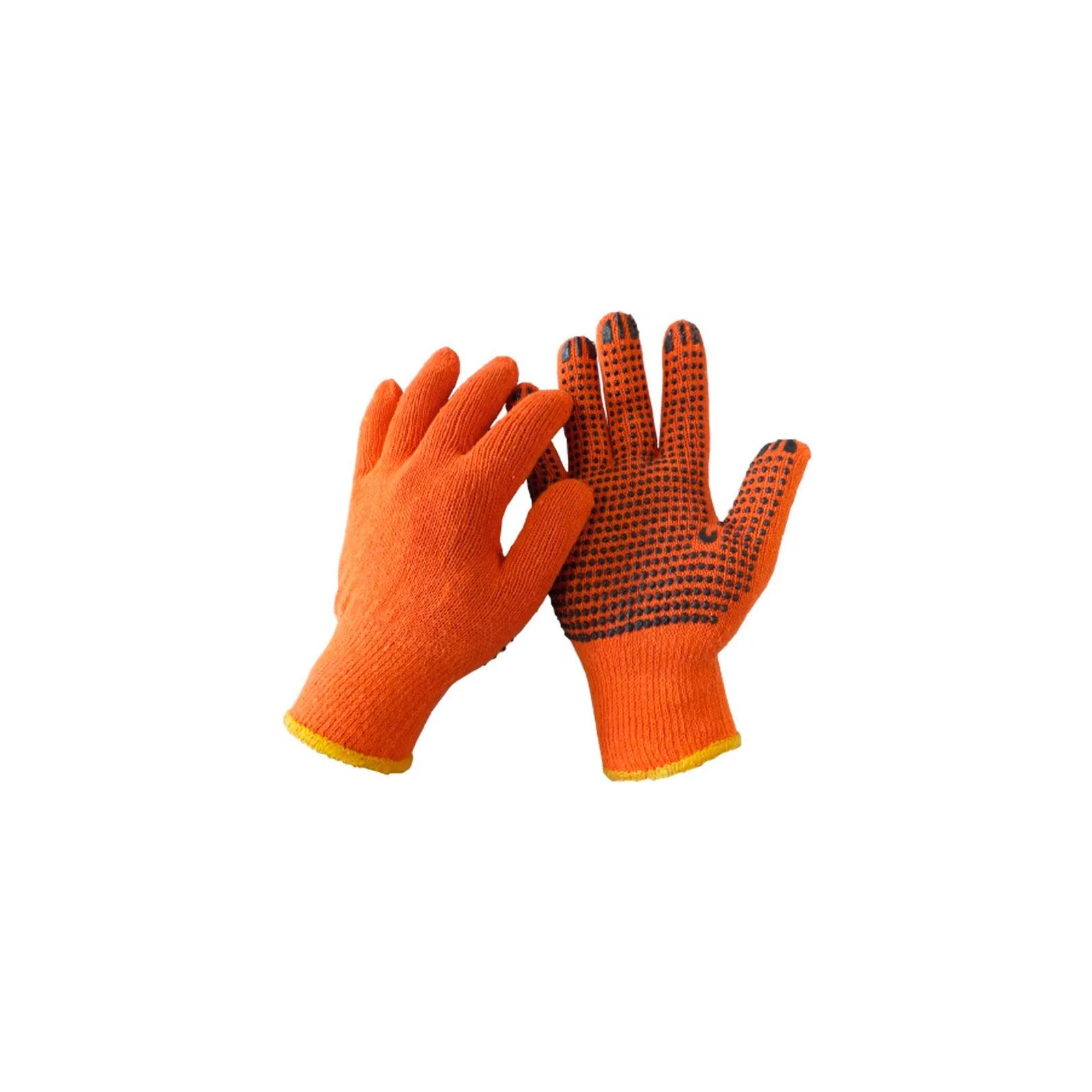 Защитные перчатки Werk ХБ ор., Черная точка (WE2129)