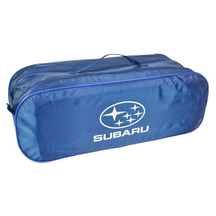 Сумка-органайзер Poputchik в багажник Subaru синяя (03-032-2Д)
