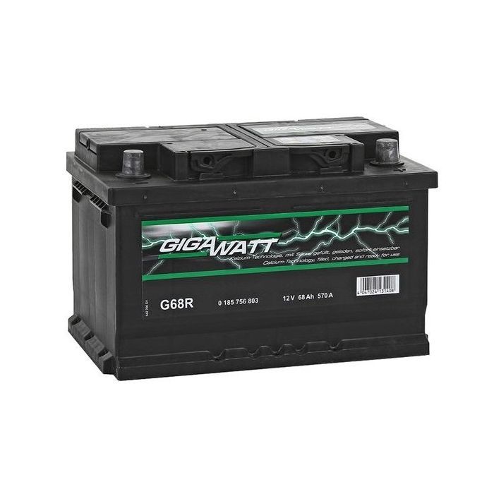 Аккумулятор автомобильный GigaWatt 80А (01853A5801)