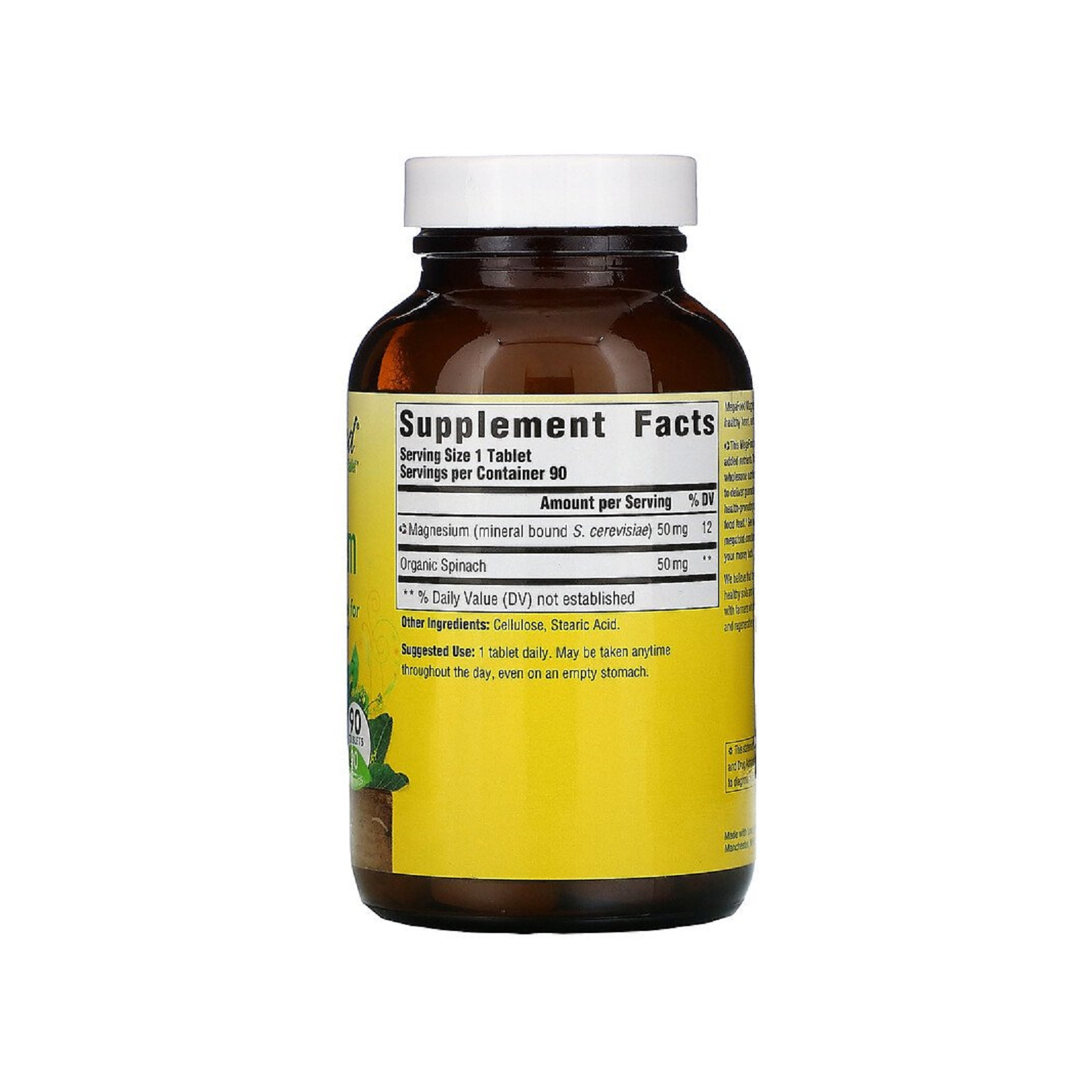 Минералы MegaFood Магний, Magnesium, 90 таблеток (MGF-10120) изображение 2
