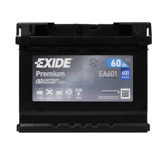 Аккумулятор автомобильный EXIDE PREMIUM 60A (EA601)