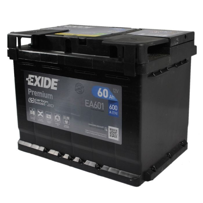 Аккумулятор автомобильный EXIDE PREMIUM 60A (EA601) изображение 4