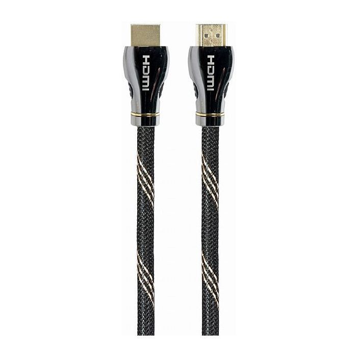Кабель мультимедійний HDMI to HDMI 1.0m V.2.1 Premium Cablexpert (CCBP-HDMI8K-1M)