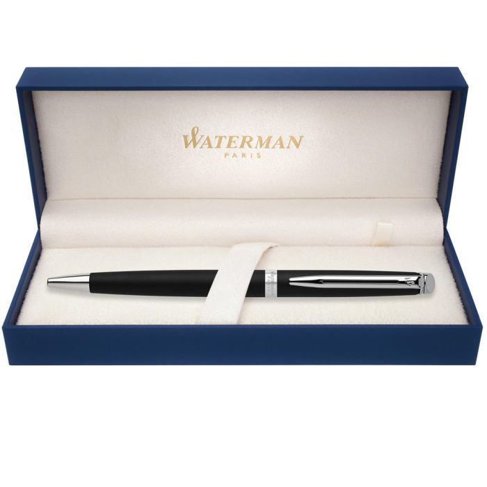 Ручка кулькова Waterman HEMISPHERE Mаtte Black CT BP (22 001) зображення 4