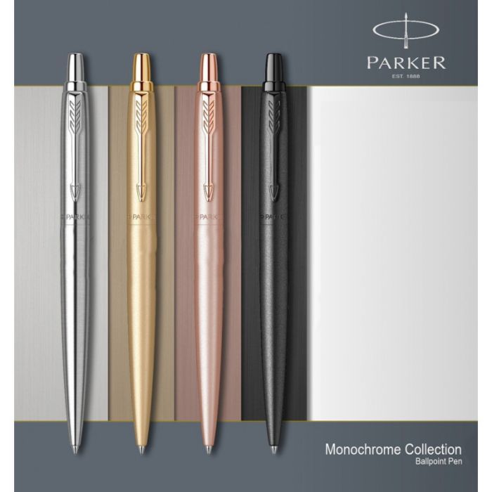 Ручка шариковая Parker JOTTER 17 XL Monochrome Gold GT BP (12 532) изображение 3