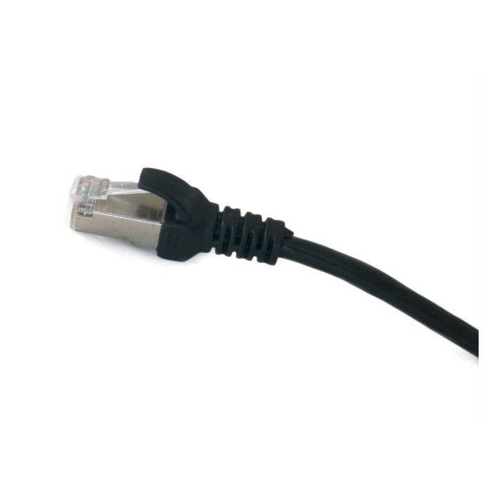 Патч-корд 3м, Cat. 6, FTP, CCA, black Extradigital (KBP1866) изображение 4