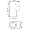 Світильник Videx LED  AR071G IP54 GU10 (VL-AR071G) зображення 3