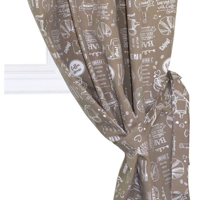 Штора Прованс комплект Breakfast Beige 136x170 см 2 шт (11139) изображение 2