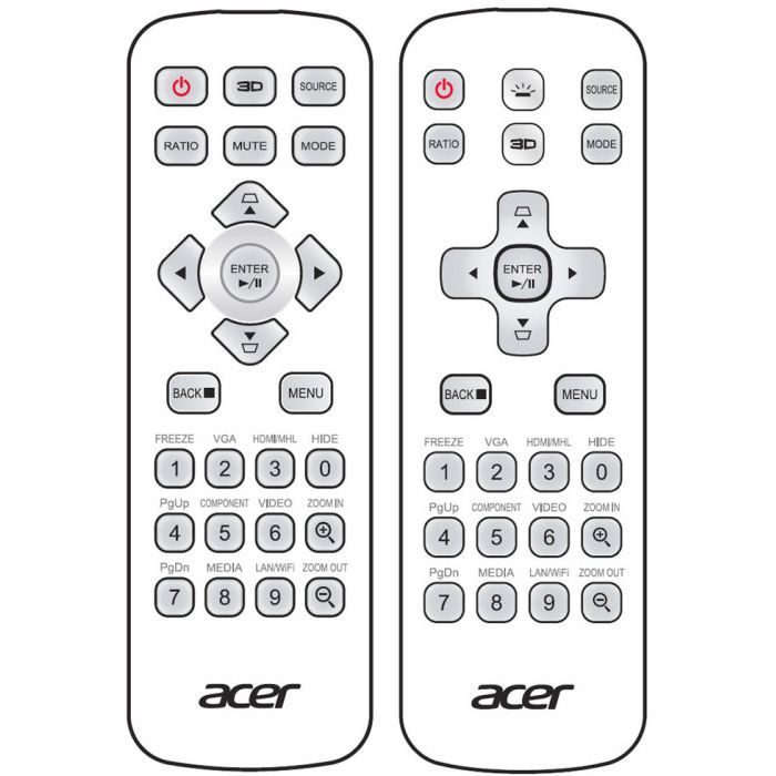 Проектор Acer X1228i (MR.JTV11.001) изображение 8