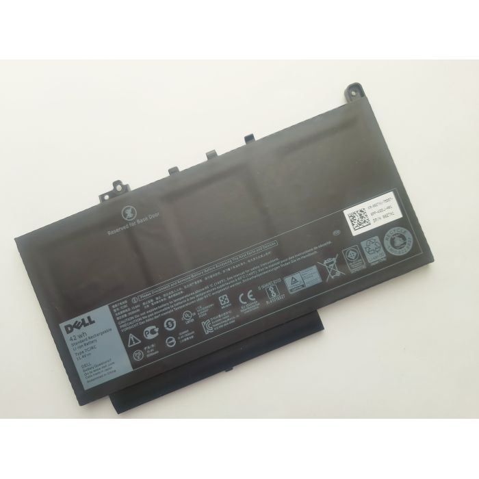 Аккумулятор для ноутбука Dell Latitude E7270 7CJRC, 42Wh (3530mAh), 3cell, 11.4V, Li-ion (A47645) изображение 2