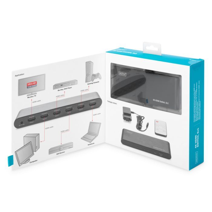 Комутатор відео Digitus DS-45317 зображення 5