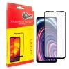 Стекло защитное Dengos Full Glue Realme C21y (black) (TGFG-196)