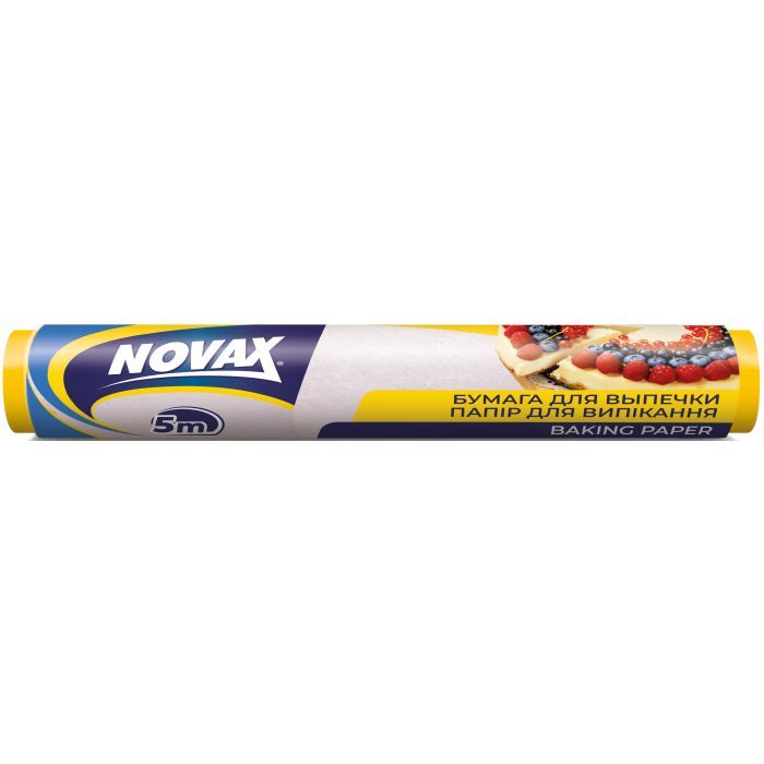 Бумага для выпечки пергаментная Novax 29 см 5 м (4823058309231)