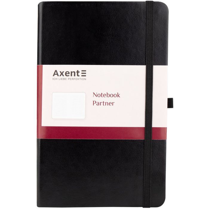 Блокнот Axent Partner Lux 125х195 мм 96 листов в клетку Зеленый (8202-04-A)