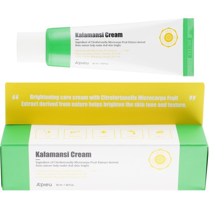 Крем для лица A'pieu Kalamansi Cream Осветляющий 50 мл (8809581440876) изображение 2