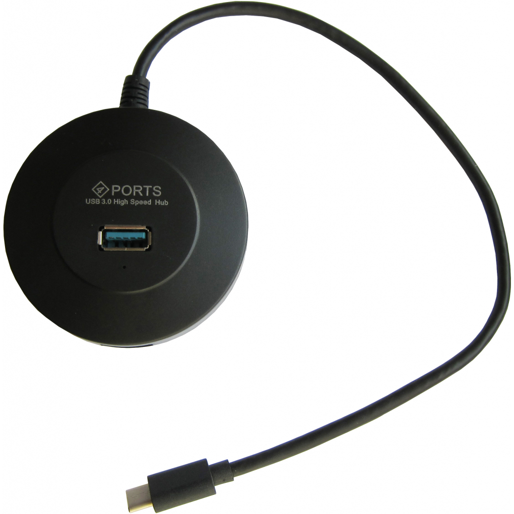 Концентратор Maiwo USB 3.1 Type-C - 4 port USB 3.0 Type-А, cable 30 cm (KH304) зображення 2