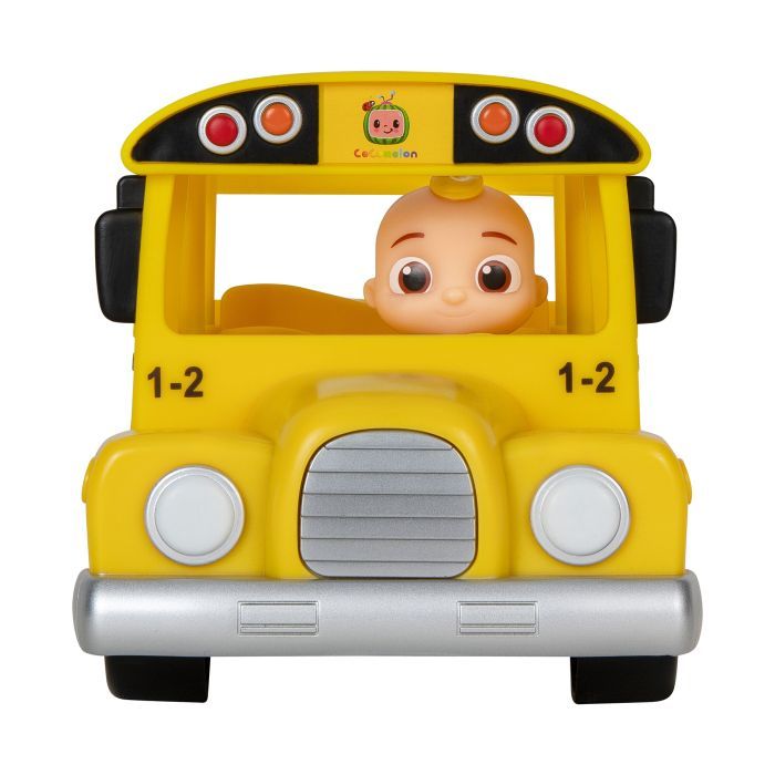 Розвиваюча іграшка CoComelon Feature Vehicle Жовтий Шкільний Автобус зі звуком (CMW0015) зображення 4