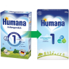 Детская смесь Humana 1 LC PUFA с пребиотиками и нуклеотидами, 300 г (4031244720269) изображение 2