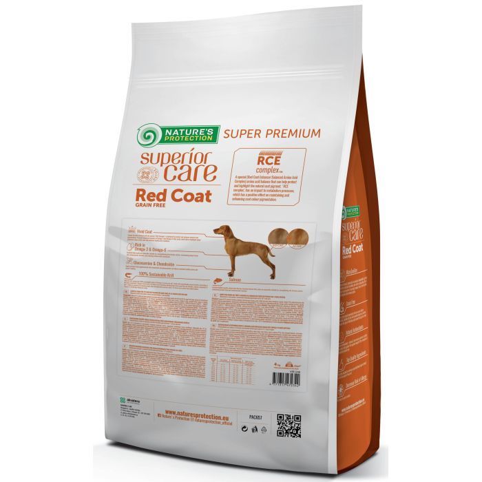 Сухий корм для собак Nature's Protection Superior Care Red Coat Grain Free Salmon 4 кг (NPSC47234) зображення 2