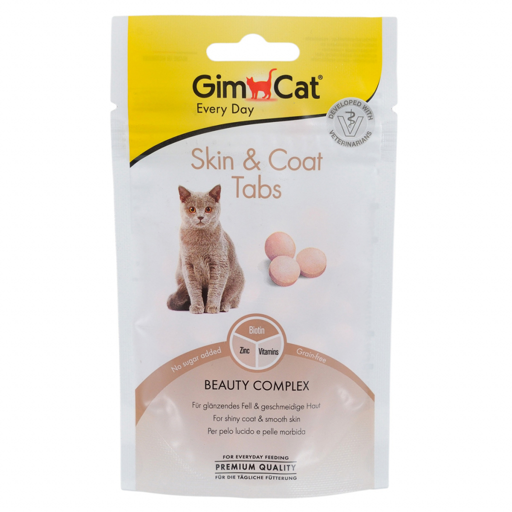 Вітаміни для котів GimCat Every Day Skin and Coat 40 г (4002064418711/4002064419114)