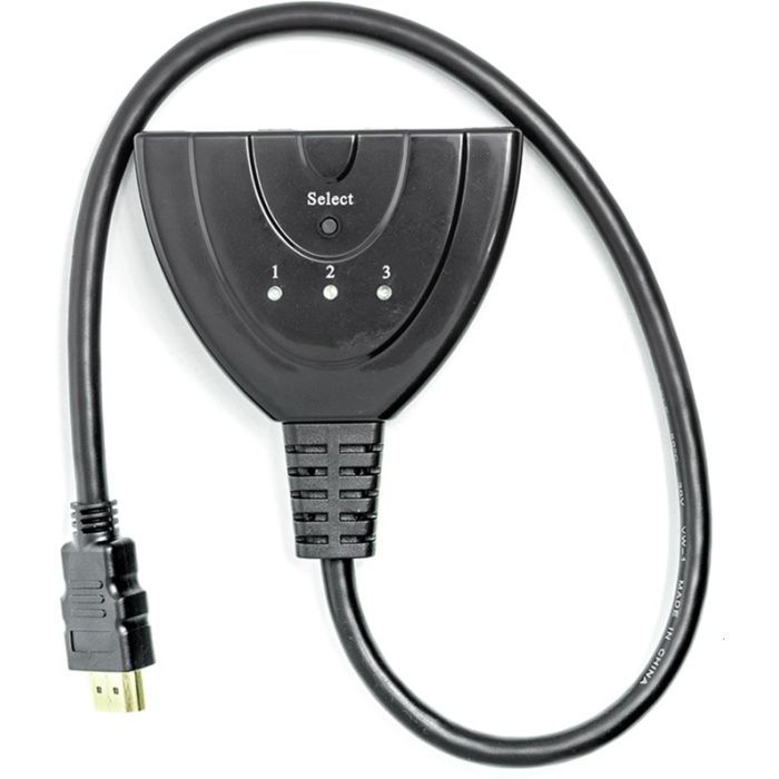 Переходник HDMI to HDMI 3x1 PowerPlant (CA912070) изображение 2