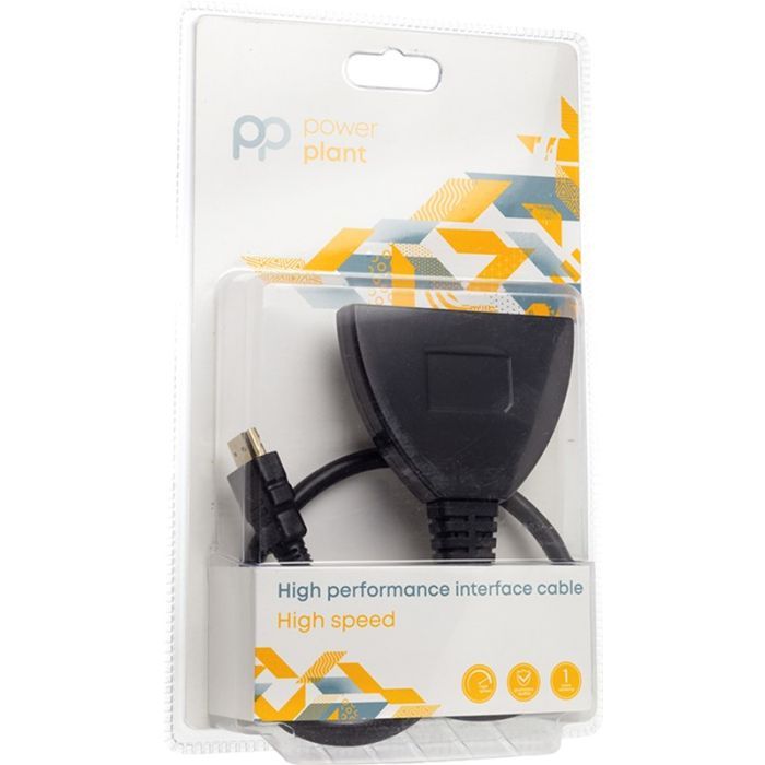 Переходник HDMI to HDMI 3x1 PowerPlant (CA912070) изображение 3