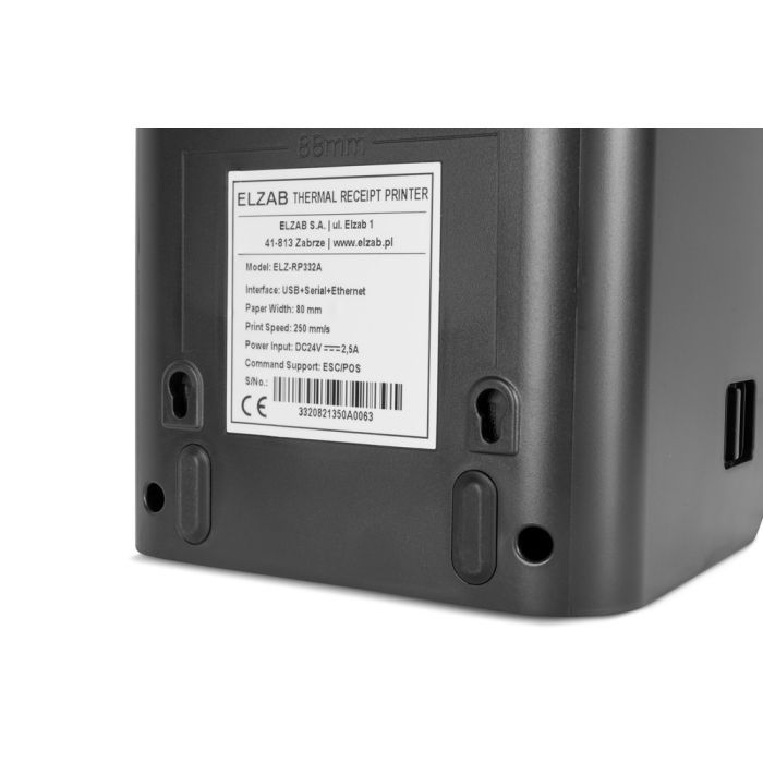 Принтер чеків ELZAB ELZ-RP332A USB, RS232, Etharnet, Cutter (ELZ-RP332A) зображення 6