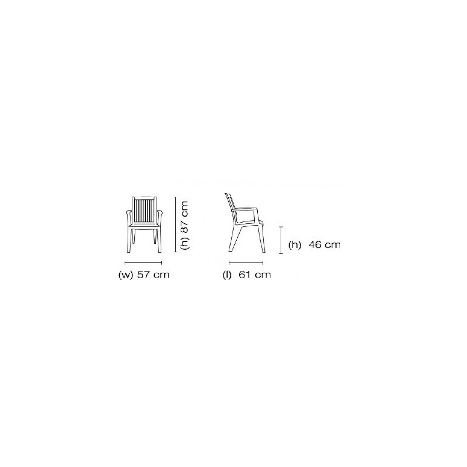 Кухонный стул PAPATYA ALIZE, зеленое (4514) изображение 3