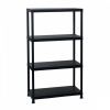 Стеллаж Toomax 4 полки cm. 80x40x138h black (5140)