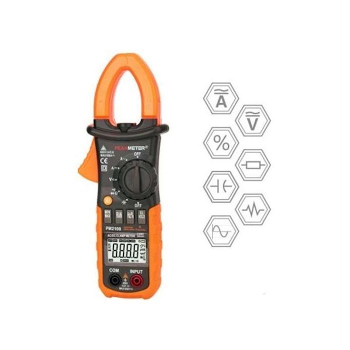 Токові кліщі Protester з функцією True RMS (PM2108) зображення 3