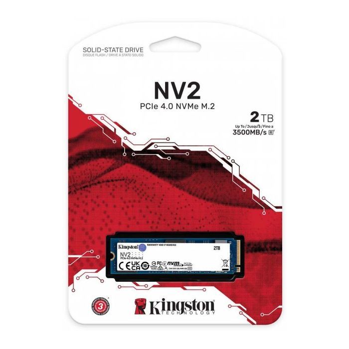 Накопитель SSD M.2 2280 1TB Kingston (SNV2S/1000G) изображение 3