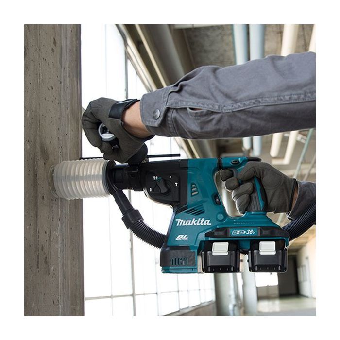 Перфоратор Makita DHR280Z SDS-PLUS LXT, 18В+18В (без АКБ и ЗУ) (DHR280Z) изображение 2
