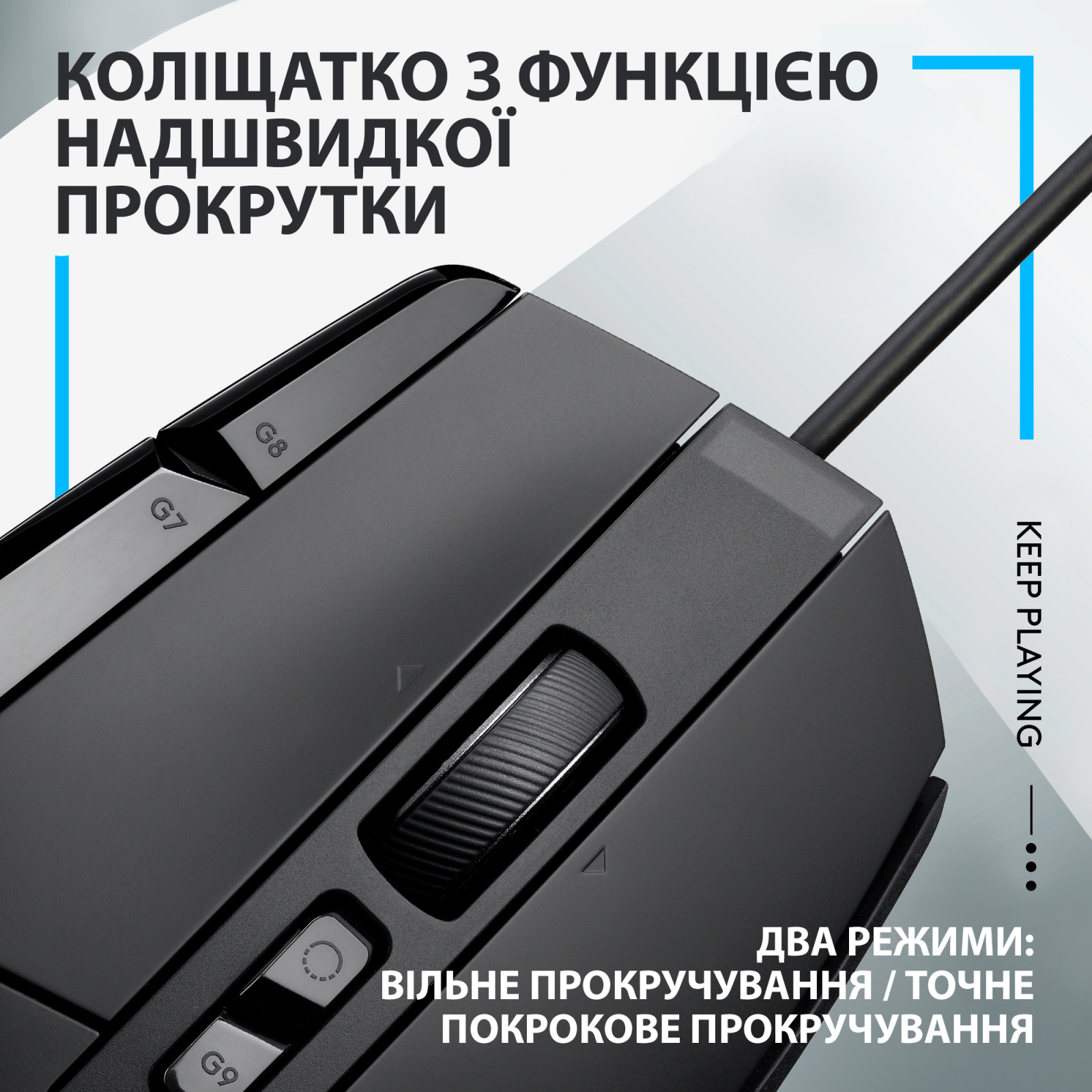 Мышка Logitech G502 X USB Black (910-006138) изображение 3